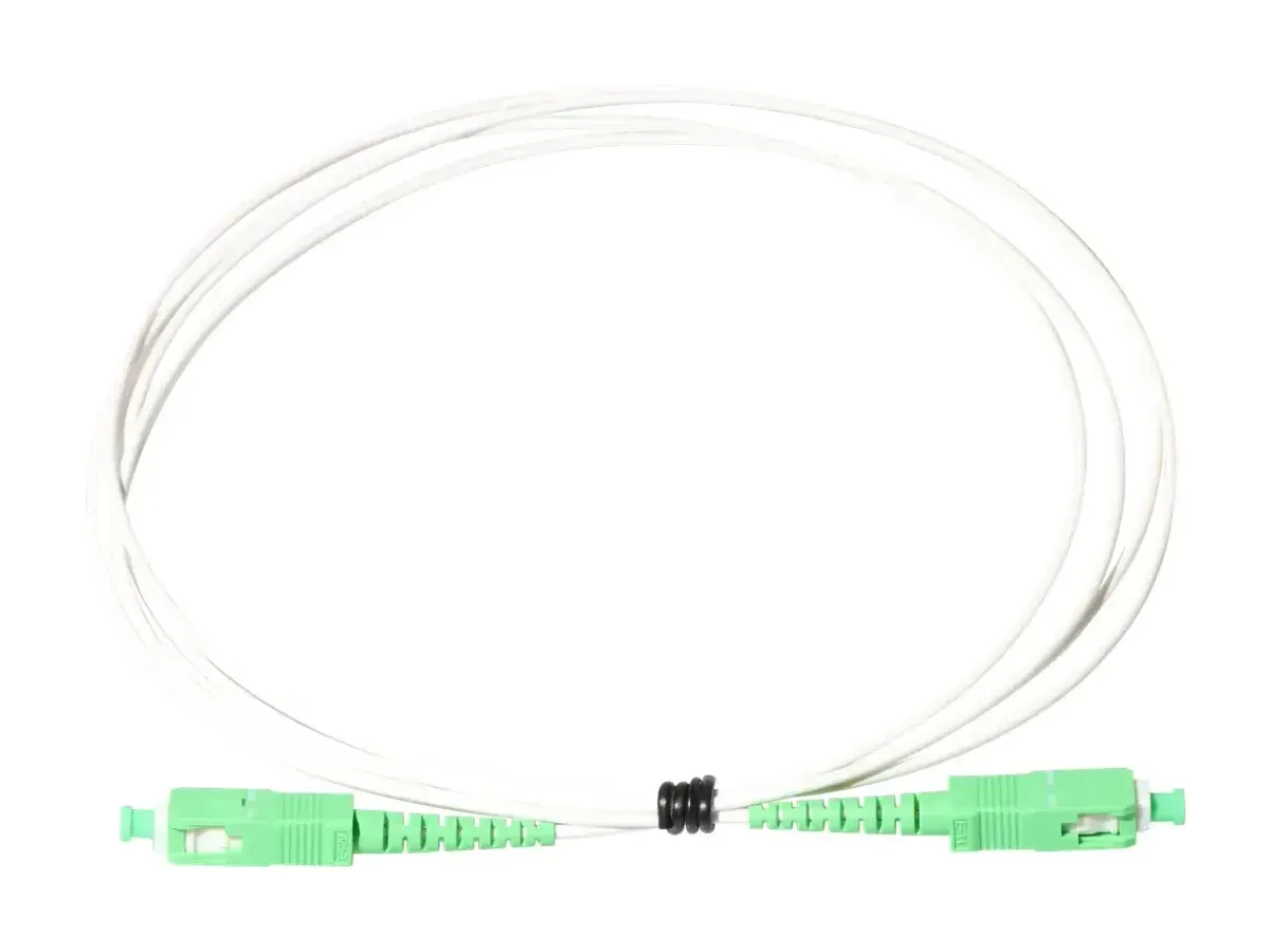 Cordão óptico redondo FTTH DYS SC/APC com revestimento alternativo