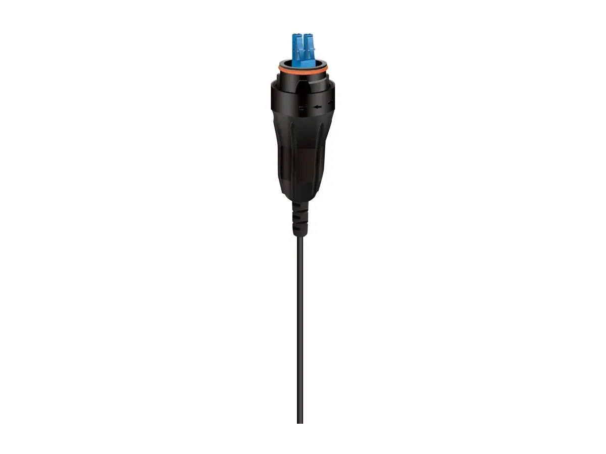 DYS FULLX LC outdoor IP68 fiber optic connector with open bulkhead SFP access