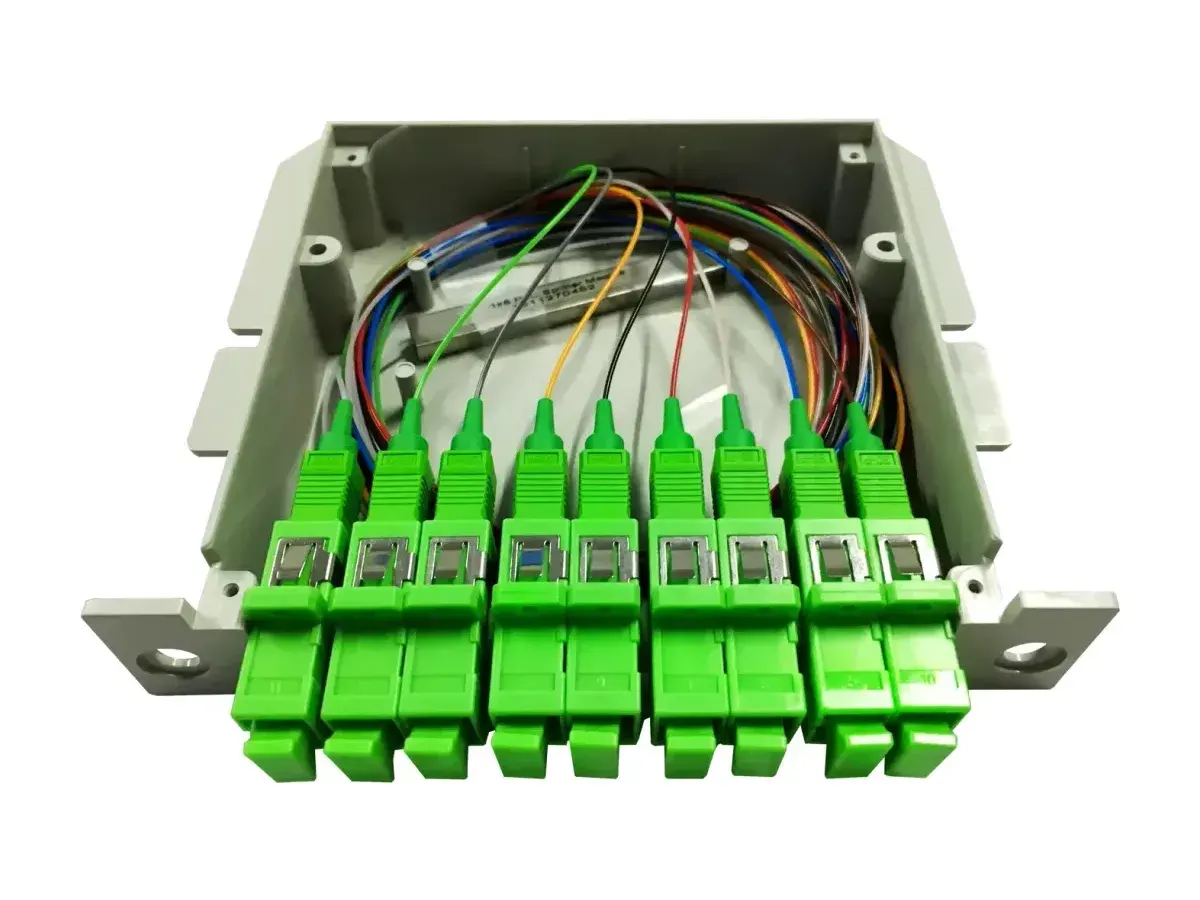 Divisor PLC 1x8 tipo cassete da DYS