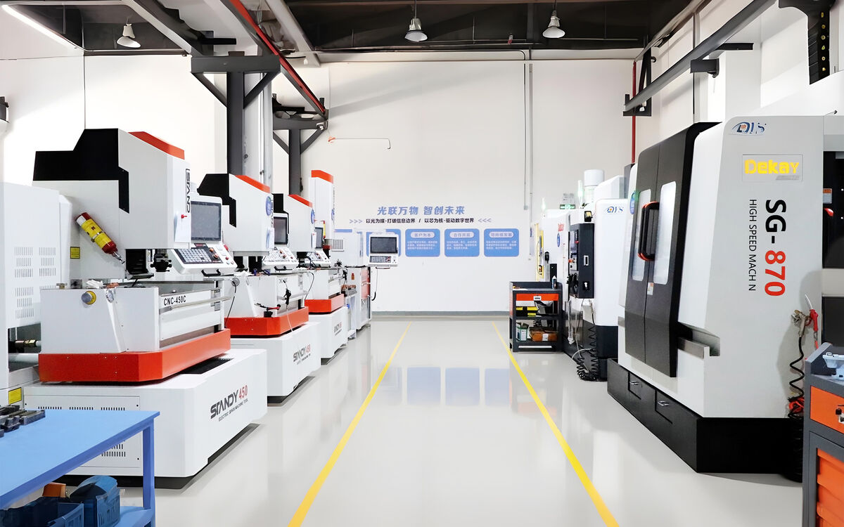Precision injection mold tools on the shop floor